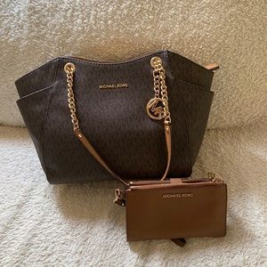 SOLD!! Michael Kors Purse & Wallet